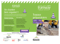 Information travaux tramway St Julien-en-Genevois