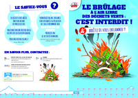 Rappel interdiction du brlage  l'air libre