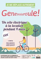 L’opération Genevois roule de retour : testez le vélo électrique ! 