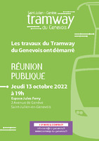 Réunion publique Travaux tramway