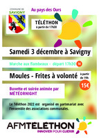 Téléthon samedi 03 décembre à Savigny